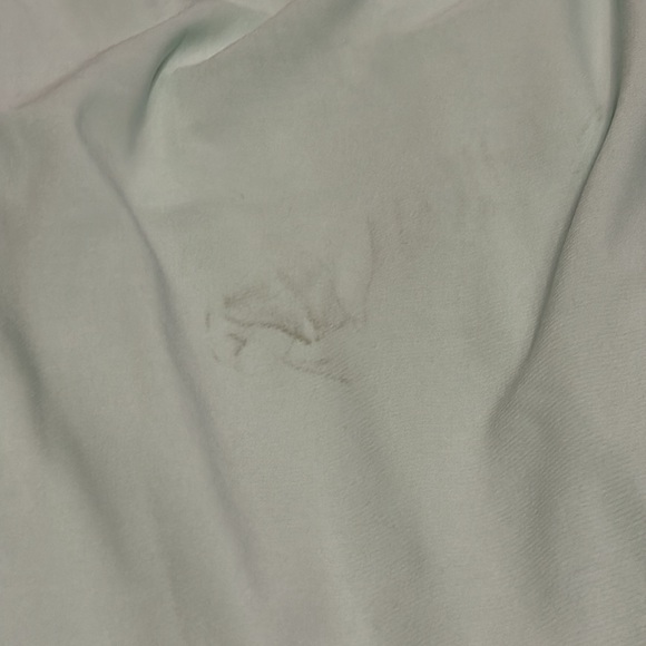 Ieena MAC Duggal ruched off the shoulder dress size 2 light green - Picture 4 of 9